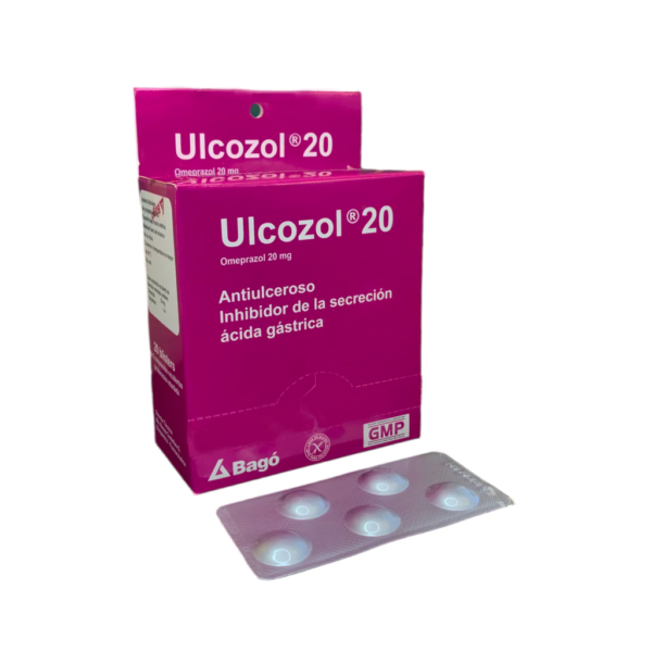 ULCOZOL 20 MG X 100 COMP