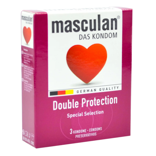 MASCULAN DOBLE PROTECCION X 3 UNID