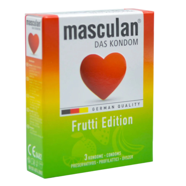 MASCULAN SABORIZADO FRUTI X 3 UND