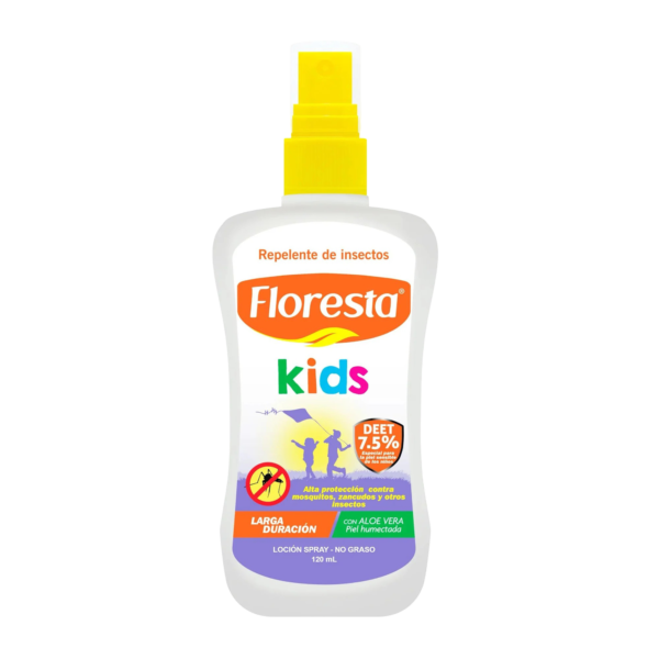 REPELENTE FLORESTA KIDS LOCION X 120 ML SPRAY
