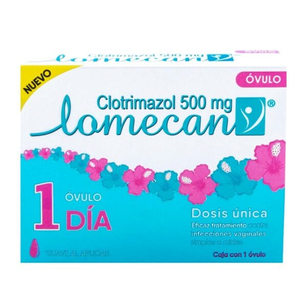 LOMECAN 500 MG X 1 OVULO