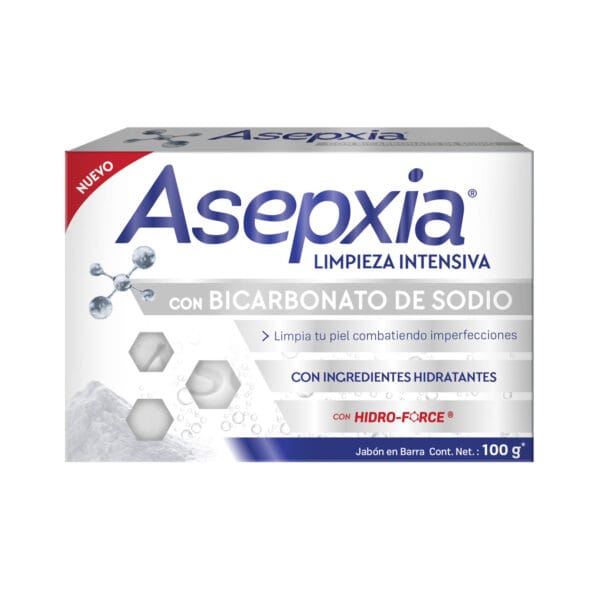 ASEPXIA JABON BICARBONATO X 100 GR