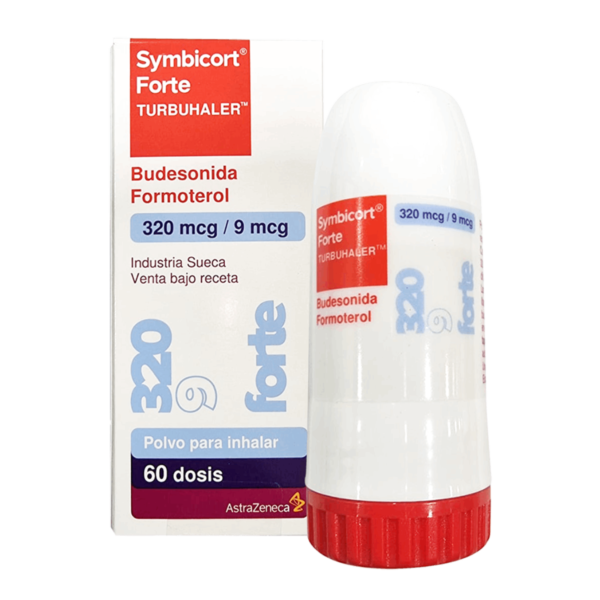 SYMBICORT FORTE 320/9 MCG X 60 DOSIS