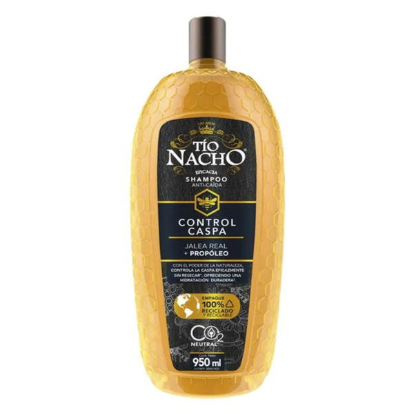 TIO NACHO SH CASPA PROPOLEO ENV X 950 ML