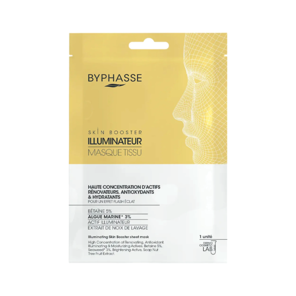 BYPHASSE MASCARILLA TISSU SKIN BOOSTER ILUMINADORA